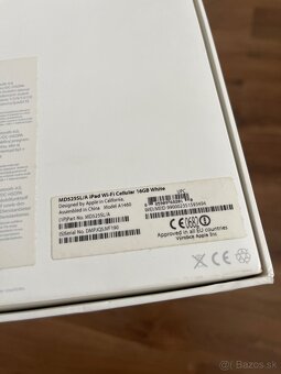 iPad A1460 Wifi Cellular 16GB white - 6