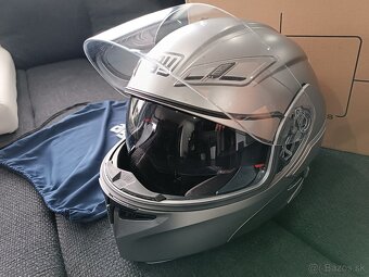 MOTO PRILBA AGV COMPACT ST E2205 - MATT GREY v.L - 6