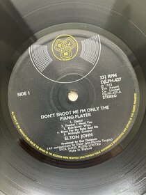 LP Elton John – Don't Shoot Me I'm Only The Piano Player - 6