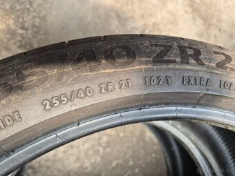 255/40 r21 letné 2 ks CONTINENTAL dezén 6,3 mm DOT2023 - 6