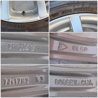 5x114.3 225 65 R17 Originál Mazda Top Stav - 6