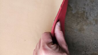 nový dopravníkový pás - červený šírka 130cm - 170cm - 6