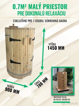 Mobilná sauna domáce kúpele mini parná sauna súkromná sauna - 6