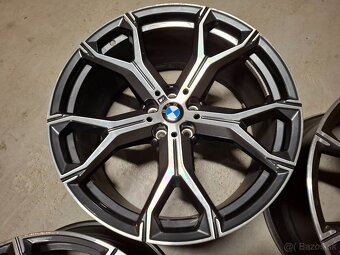 Originál sada 21" BMW G05, X5, X6 style 741M - 6