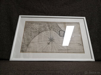 Starožitná mapa zálivu a skál Petatlan z roku 1749 - 6