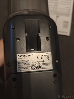 Aku ručný tyčový vysávač Silvercrest - 6