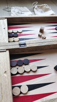 Backgammon z mangového dreva - 6