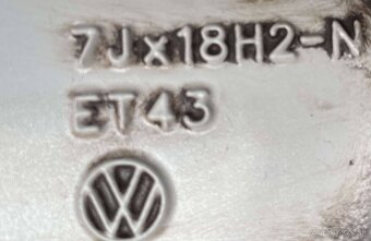 FRANKFURT org. VW TIGUAN 5x112 7jx18 ET 43 VW Seat Skoda - 6