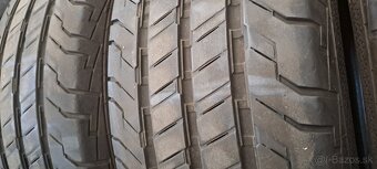 Predám 4ks slušné letné 215/65r16C Continental na dodávku - 6