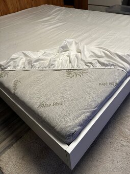 Manželská posteľ + komoda + matrac 🛏️ - 6