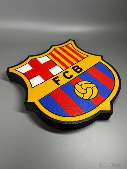 FC Barcelona LED logo lampa - 6