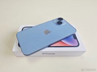 APPLE IPHONE 14 1289GB BLUE ,KAPACITA BATÉRIE 100% - 6