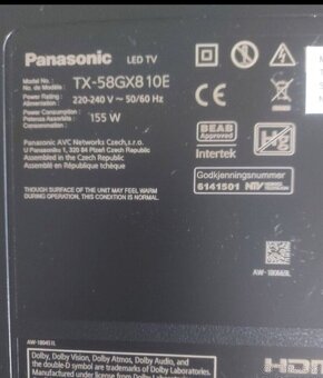 Panasonic TX-58GX810E Smart 4K - 6