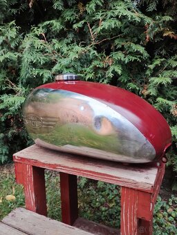 Originálna nádrž jawa 250 alebo 350 v pôvodnom stave - 6