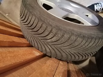 Hliníkové disky 16" 5x112 Audi A3 zimné pneu 205/55 r16 - 6