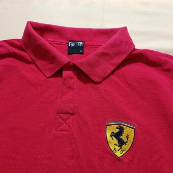 Ferrari červená polokošeľa s krátkym rukávom official tričko - 6