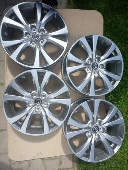 MAZDA 18"5x114,3 ET 45 originálne hliníkové disky - 6