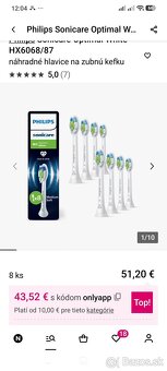 Elektrická zubná kefka Philips sonicare 5100 - 6