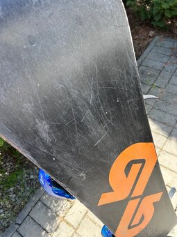Snowboard BURTON 120 cm + viaza - 6