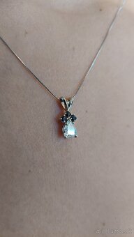 Luxusný diamantovy prívesok z 14k zlata - 6
