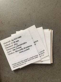 Kremnické guldinery - sada replik - 6