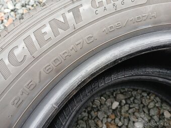 Predám jazdené letné pneumatiky GOODYEAR 215/60 r17 C. - 6