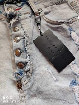 Dámske džínsové šortky Philipp Plein - 6