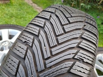 16" ALU 5x112 orig VW Tiguan a iné + 215/65 r16 7,5mm TOP - 6