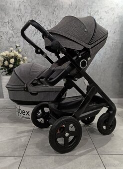 TROJKOMBINÁCIA STOKKE TRAILZ BLACK MELANGE - 6