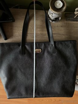 Michael Kors originál veľká  čierna kabelka - 6
