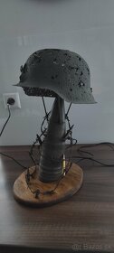 lampa z nemeckej prilby - 6