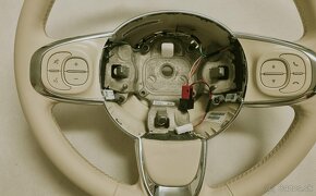 FIAT 500 krémový volant s multifunkciou,facelift - 6