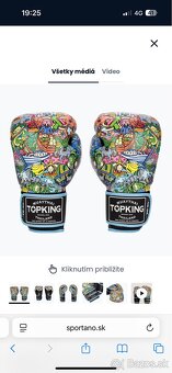 TopKing Muay Thai rukavice 14oz - 6