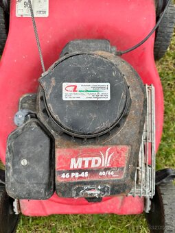 Benzínová kosačka MTD 46 PB 4S - 6