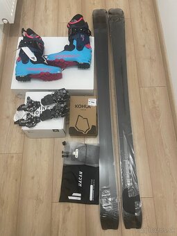 nový skialpový set Hagan + Fischer + Kohla + Dynafit - 6