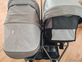 Súrodenecký/dvojíčkový kočík TFK duo combi - 6