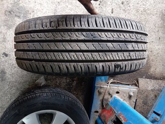 Sada disky+ pneumatiky letne originál škoda 5x112 r16 - 6