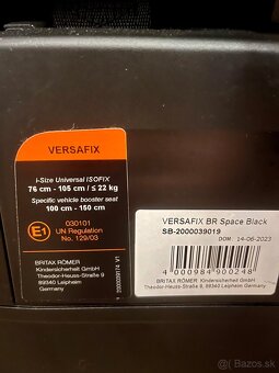 Predám autosedacku Britax Romer - 6