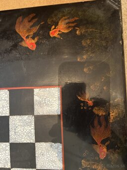 Starozitna sachovnica 64x58 cm - 6