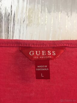 GUESS originál dámske tricko L - 6