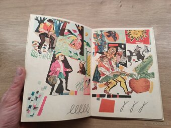 Živá abeceda 1972 ilustrácie Hložník - 6