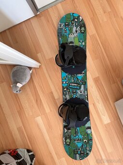 Snowboard Burton 130 cm + boty DC - 6