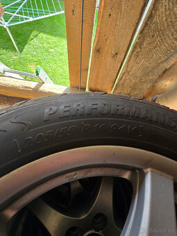 Elektróny 5x105 r16 + pneu 205/55r16 - 6