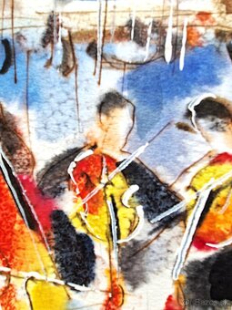 Michael Rosenwein - Letná sonáta (Akvarel) impresionizmus - 6