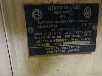 Retro chladnička Elektrosvit - 6