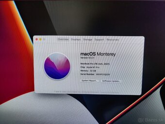 Základná doska + diely Apple MacBook Pro 16 2021 - 6