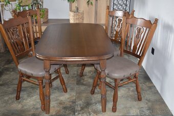 Starožitný jedálenský set - 6
