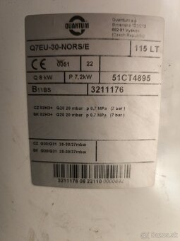 Plynový ohrievač vody - 6