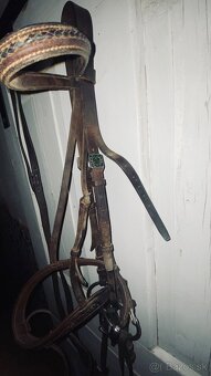 Predám uzdečku Stübben - hnedá koža - veľkosť Full - 6