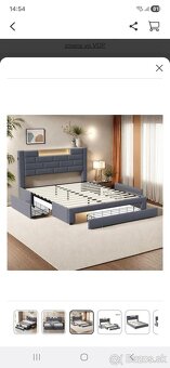 Manzelska postel so svetlom - 6